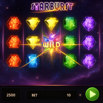 GranSino - Starburst Slot Game by NetEnt